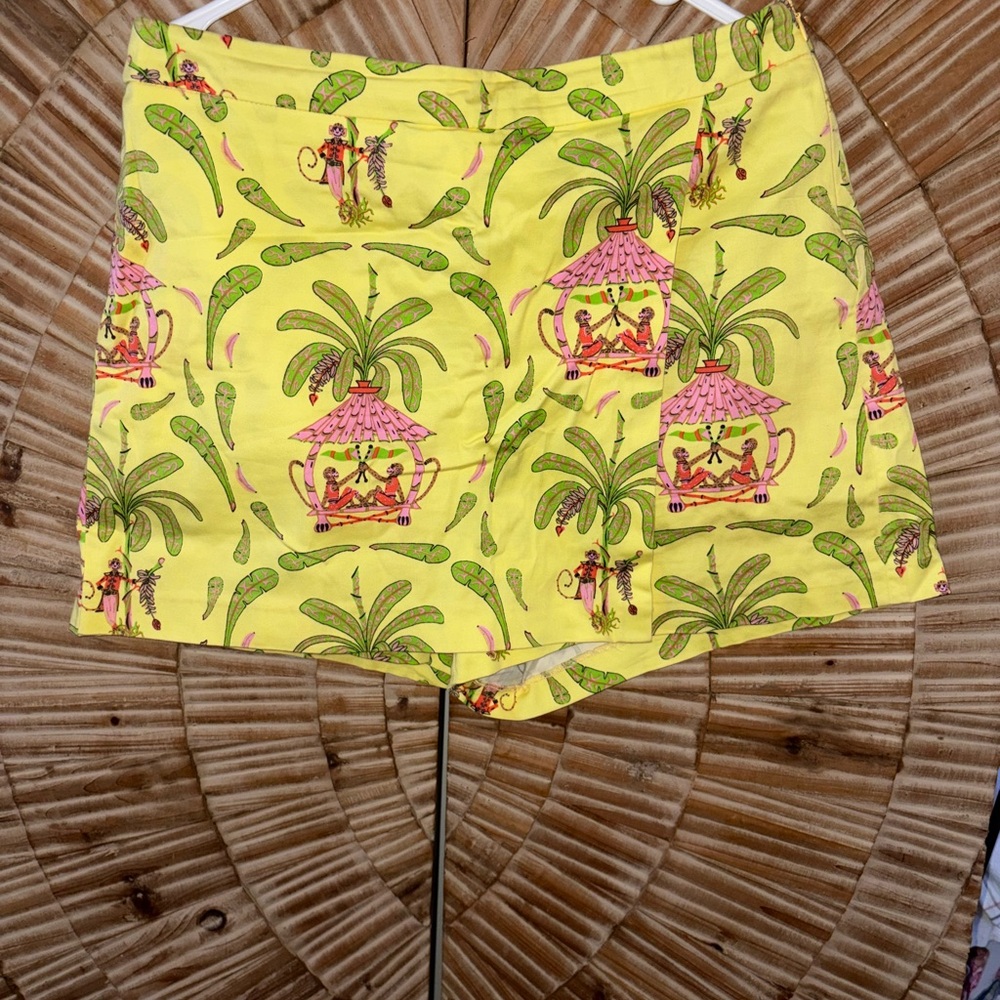 Vintage Govango Tropical Monkey Print Shorts